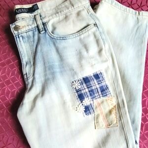 Lauren Jeans with Patchwork Detail